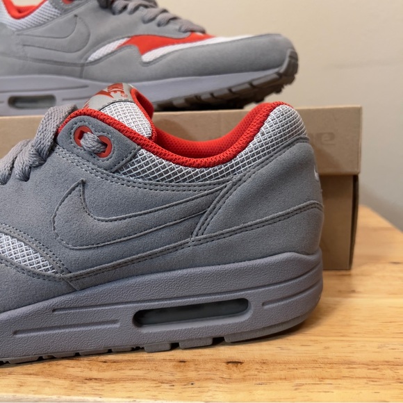 Nike Air Max 1 Medium Grey Spice - Picture 2 of 8